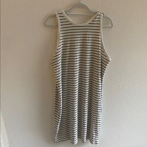 A New Day Black and White Striped dress